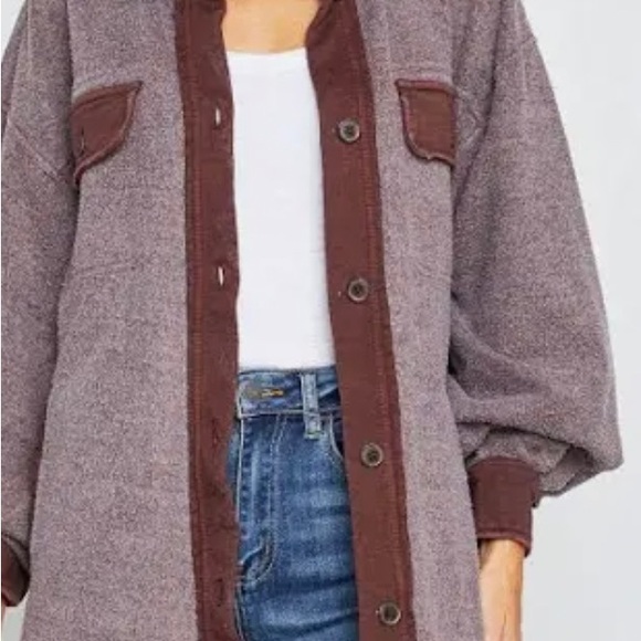 SOLD-FREE PEOPLE RUBY OVERSIZED JACKET - Picture 3 of 7